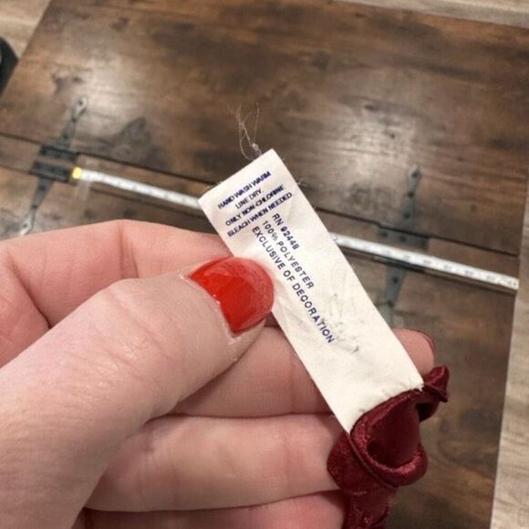 Vintage Wonderline‎ Intimates Womens Floral Nightgown Slip Dress Red Large - Picture 5 of 10